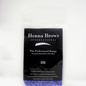 300g of Premium Shea Butter Hot Wax for Face comes encased in a resealable packet